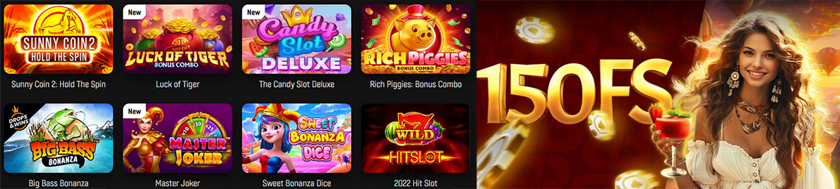 Çevrimiçi slot oyunları oynayın. 